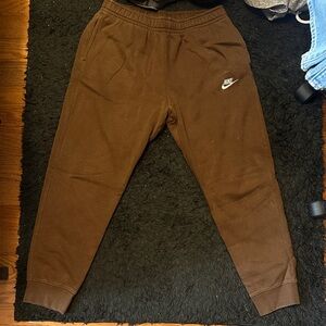 Nike Chocolate Brown Joggers